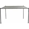 Produktbild: Siena Garden - Levino Pavillon 300x400 Cm Gestell Aus Stahl, Anthrazit, Bezug Aus Polyester, 250g/m2 In Hellgrau