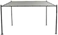 Produktbild: Siena Garden J04536 Levino Pavillon 300x400cm Gestell aus Stahl, anthrazit, Bezug aus Polyester, 250g/m² in hellgrau