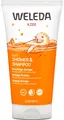 Produktbild: 2in1 Duschgel & Shampoo WELEDA Bio Kids Fruchtige Orange 150ml Naturkosmetik