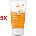 Produktbild: 5 X Weleda Kinder Dusch&shampoo Fruchtige Orange 150 Ml Kinder