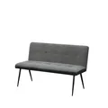 Produktbild: HTI-Living Bank 3-Sitzer Anthrazit/Grau Joschka