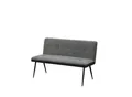 Produktbild: HTI-Living Bank 3-Sitzer Anthrazit/Grau Joschka