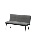 Produktbild: Bank 3-Sitzer Anthrazit/Grau Joschka Sitzbank Küchenbank HTI-Living