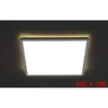 Produktbild: Briloner SLIM Ultraflaches LED Panel Lampe Leuchte Kunststoff weiß 190x190x25mm