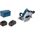 Produktbild: Bosch Professional Akku-Handkreissäge BITURBO GKS 18V-70 L Professional, blau