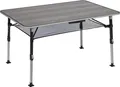 Produktbild: Brunner ELÙ Duplit Greywood Campingtisch, Alu, 120x80cm