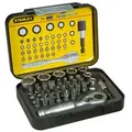 Produktbild: STANLEY 1-13-906 1-13-906 Bit-Set 39teilig inkl. Miniknarre