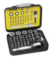 Produktbild: Stanley Bit-Satz 39-tlg. mit Miniknarre Bits PH PZ Schlitz Steckschlüssel Torx