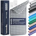 Produktbild: homerella® Badewannenmatte rutschfest 88x39cm, INKL. HAKEN, Rutschfeste Badematte BPA frei, Duschmatte rutschfest, Antirutschmatte Badewanne, Rutschmatte Badewanne, schimmelresistent&maschinenwaschbar