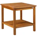 Produktbild: CASARIA Beistelltisch 101732, akazie, 45 x 45 x 45cm (B/H/T), Massivholz, quadratisch