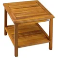 Produktbild: Casaria Beistelltisch Balkontisch Holz Akazie 45x45cm