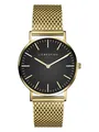 Produktbild: LIEBESKIND BERLIN Damen Armbanduhr Meshband, Steel IP Gold 34 mm NEU