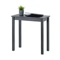 Produktbild: Hagge Home Skandinavisch Holz Schreibtisch - Kleiner Tisch, Esstisch, Computertisch, Küchentisch, Office Desk, PC Tisch, Homeoffice, Esszimmertisch, Wohnzimmertisch, Arbeitszimmertisch - 75x38 Schwarz