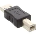 Produktbild: InLine USB 2.0 Adapter, Stecker A auf Stecker B (33443A)