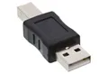 Produktbild: Inline InLine® USB 2.0 Adapter, Stecker A auf Stecker B USB-Adapter