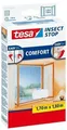Produktbild: tesa® Insect Stop Fliegengitter Klett Comfort Fenster 1,7 x 1,8 m weiß
