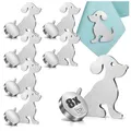 Produktbild: com-four® 8X Tischdeckenbeschwerer magnetisch - Tischtuchgewichte aus Edelstahl - schwere Tischtuchklammer