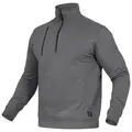 Produktbild: Leibwächter FLEXR Flex Line, Zip-Sweater · Paul grau, Gr. M FLEXR07M