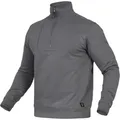 Produktbild: Leibwächter  Zip Sweat-Shirt grau, Gr. M FLEXR07M