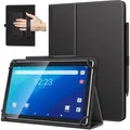 Produktbild: Tablet Hülle 10 Zoll Android Schutz Tasche Stiftschlaufe Faltbar Schwarz