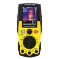 Produktbild: TROTEC Digitales True-RMS-Multimeter mit integrierter Wärmebildkamera BE60 elf Messfunktionen IR-Wärmebildkamera kostenlose Smartphone-App Bluetooth CAT III 600 V/CAT IV 300 V