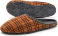 Produktbild: PANTOFFELMANN Kamelhaar Pantoffeln Filzsohle Herren Damen Filzpantoffel Hausschuhe Filzhausschuhe braun 42