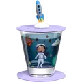 Produktbild: Leonardo Bambini Avventura Kinderbecher Deckel Untersetzer 215ml 3tlg Weltall