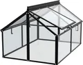 Produktbild: Vitavia Frühbeet Gaia Jumbo, BxTxH: 83x119x72 cm, ESG, schwarz