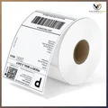 Produktbild: Versandetiketten 4×6 Wasserfest 100 mm × 150 mm für Labeldrucker 500 Stück