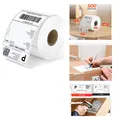Produktbild: Versandetiketten 4x6 Selbstklebend 500 Stück für Thermodrucker MUNBYN, BPA