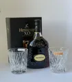 Produktbild: Hennessy Cognac X.O. Extra Old 0,7l Flasche + 2 Nachtmann Glas Gläser 40% Vol