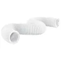 Produktbild: vidaXL Abluftschlauch, Flexschlauch mit Spiral-Design, Klimaschlauch für Gewächshaus Toilette Badezimmer, Lüftungsschlauch, PVC 6m Ø20cm
