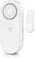 Produktbild: BEARWARE Fensteralarm / Türalarm, 120 dB lauter Signalton, Alarmsensor Fensteröffnungsmelder (für Tür & Fenster, Einbruchschutz, mit Batterien, Alarmanlage)