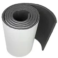 Produktbild: HASKYY 0,5QM Premium Dämmmatte Akustikmatte selbstklebend Auto Wohnwagen Schallschutzmatte Schaumstoffrolle Mattenrolle 25x200x1 cm Feuerfest Wasserdicht Schaumstoffplatte Moosgummi