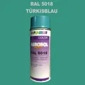 Produktbild: Dupli Color RAL 5018 Türkisblau Spraydose 400ml glänzend Farbspray Markenprodukt
