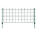 Produktbild: vidaXL Gartenzaun Metallzaun Stahl 20 x 1,5 m Grün, (1-St)