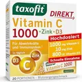 Produktbild: TAXOFIT Vitamin C 1000+Zink+D3 Direkt Granulat 20