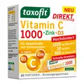 Produktbild: TAXOFIT Vitamin C 1000+Zink+D3 Direkt Granulat 20 St.
