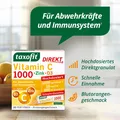 Produktbild: TAXOFIT Vitamin C 1000+Zink+D3 Direkt Granulat 20 St. PZN 18652909