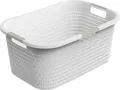 Produktbild: Rotho Wäschekorb Country, 40 L weiß