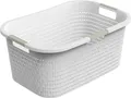 Produktbild: ROTHO Wäschekorb Rotho Wäschekorb Country, 40 L weiß
