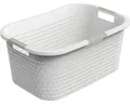 Produktbild: Wäschekorb Rotho Country 40 l weiß matt 1040401100WS