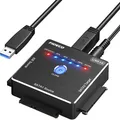 Produktbild: USB 3.0 SATA IDE Adapter Festplatte Brücke Gehäuse HDD SSD externe Festplatten