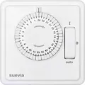 Produktbild: Suevia SU280447 Unterputz-Tageszeitschaltuhr Tagesprogramm Zeitschaltuhr analog
