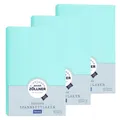 Produktbild: Julius Zöllner Spannbetttuch Jersey 70x140 / 60x120 Mint 3er Pack