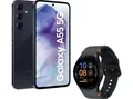Produktbild: SAMSUNG Galaxy A55 5G + Watch FE 128 GB Awesome Navy Dual SIM - * NEU
