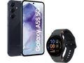 Produktbild: SAMSUNG Galaxy A55 5G + Watch FE 128 GB Awesome Navy Dual SIM