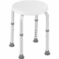 Produktbild: Duschhocker Badhocker Duschstuhl rutschfest höhenverstellbar Senioren 36-54 cm