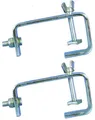 Produktbild: 2x EUROLITE TH-51 Theaterhaken Scheinwerferhaken Truss Hook Montage Haken silber