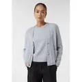Produktbild: comma Cardigan Strickjacke Strickcardigan im Loose Fit aus Wollmix grau 42 EU
